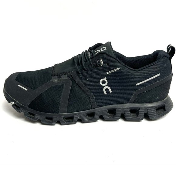 On Running Shoes - On Womens Cloud 5 Waterproof Running Shoe Black 9 M